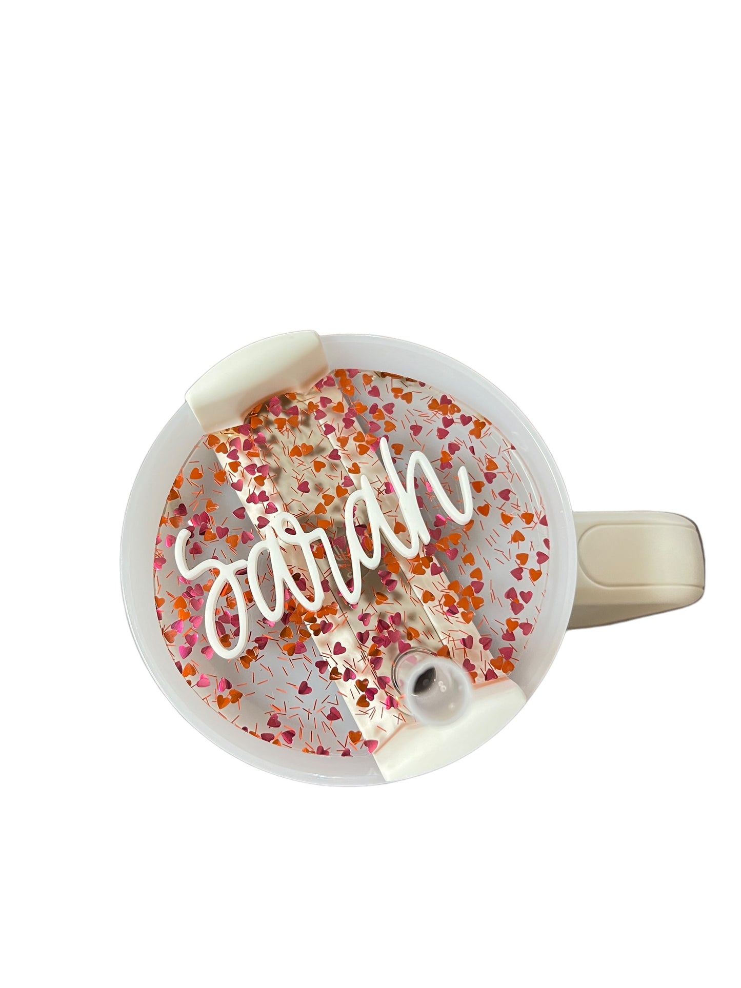 Specialty Vday Tumbler Toppers